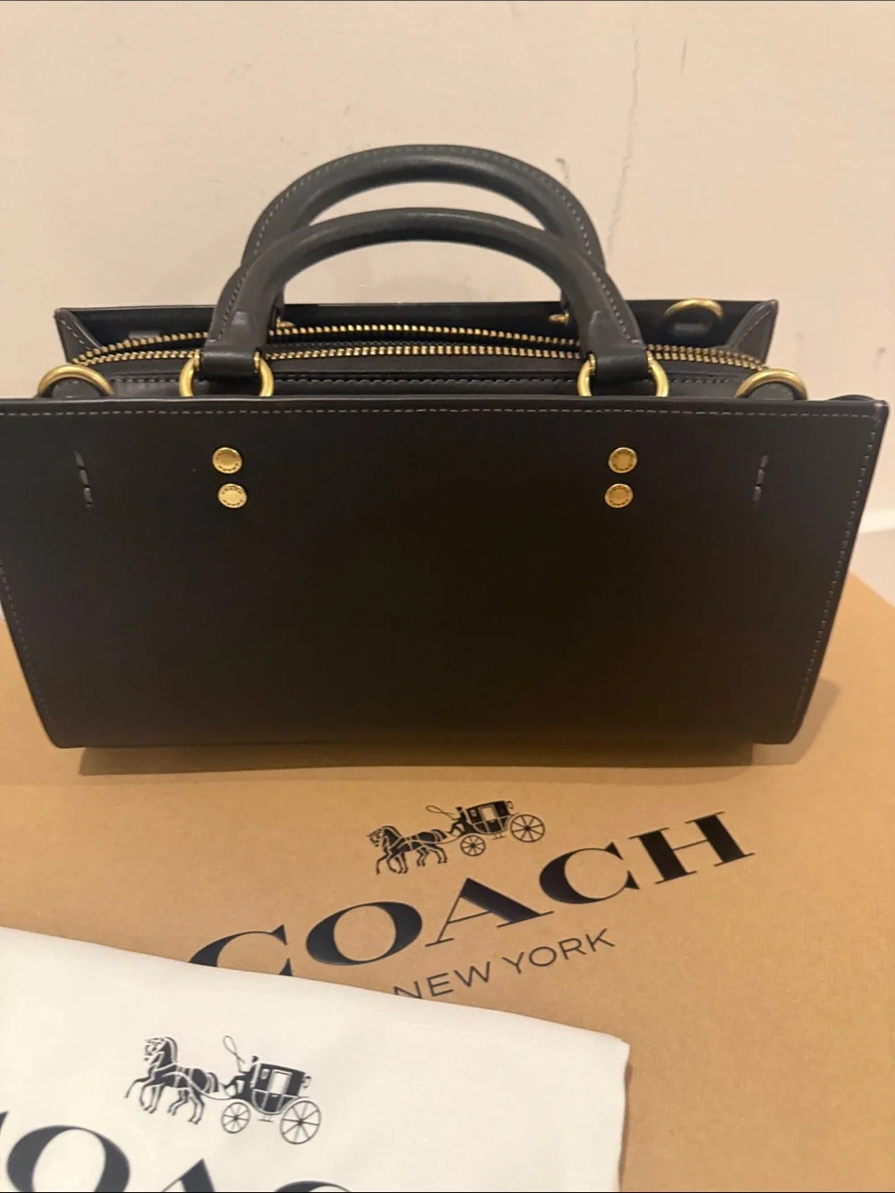 Coach Rogue 26 in Black Leather | Like New, NWOT